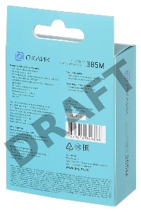 Мышь Oklick 385M черный оптическая (1000dpi) USB для ноутбука (2but)