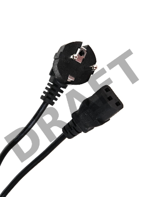 Кабель компьютер-розетка Aopen 1.8метра 220V (EURO) VDE 3G*0,5mm2 QUST ACE021-1.8M