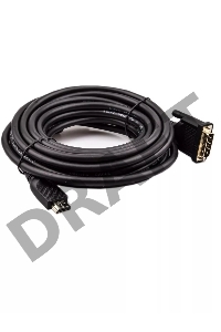 Кабель HDMI AM/DVI(24+1)M, 7.5м, CU, 1080P@60Hz, 2F, VCOM <CG484GD-7.5M>