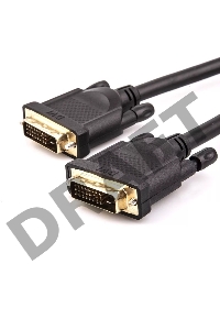 Кабель Aopen  DVI (24+1) M/M  1.8m, 2 фильтра Aopen/Qust <ACG442GD-1.8M>