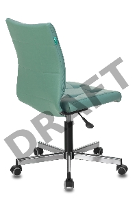 Кресло Бюрократ CH-330M/GREY без подлокотников серый Linkoln искусственная кожа крестовина металл