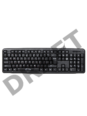 Клавиатура Oklick 90M черный USB