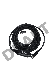 Кабель-адаптер USB3.0-repeater, удлинительный активный <Am-->Af> 5м VCOM