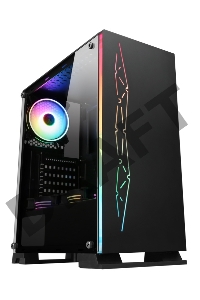 Корпус Formula F-3402 черный без БП ATX 5x120mm 2x140mm 2xUSB2.0 1xUSB3.0 audio bott PSU