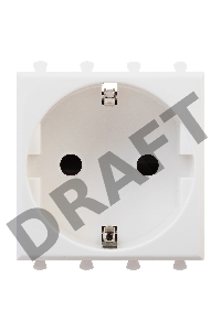 Розетка 2мод. 2P+E Avanti 