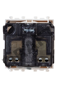 Розетка 2мод. 2P+E Avanti 