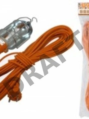 Светильник переносной TDM УП-2Р-05, 60 Вт, Е27, 5 метров, Народный