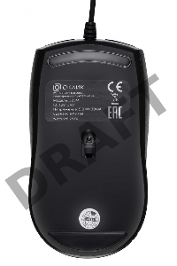 Мышь Oklick 325M черный оптическая (1000dpi) USB (2but)
