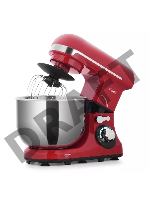 Миксер стационарный Kitfort КТ-1337-1 600Вт красный/серебристый