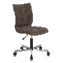 Кресло Бюрократ CH-330M/LT-10 без подлокотников темно-коричневый Light 10 крестовина металл
