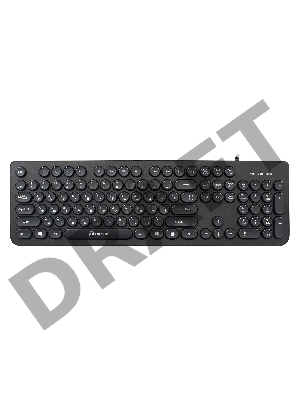 Клавиатура Oklick 400MR черный USB slim Multimedia