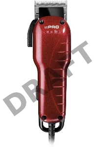Машинка для стрижки Andis US-1 Pro Adjustable Blade Clipper красный (насадок в компл:6шт)