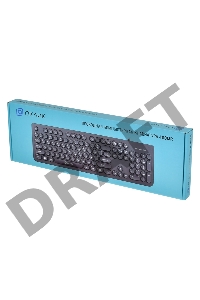 Клавиатура Oklick 400MR черный USB slim Multimedia