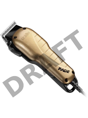 Машинка для стрижки Andis US-1 Fade Adjustable Blade Clipper позолоченный металлик (насадок в компл:6шт)