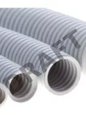 Труба ПВХ гофрированная с протяжкой 20мм (20М)