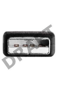 Кабель USB 2.0 A-->mini-B 5P (1.8 м) черный, Telecom<TC6911BK-1.8M>
