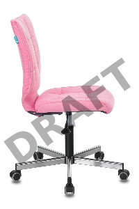 Кресло Бюрократ CH-330M/VELV36 розовый Velvet 36 крестовина металл
