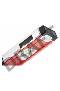 MATRIX Уровень алюминиевый, магнит фрезерованный, 3 глазка 400 мм 34730