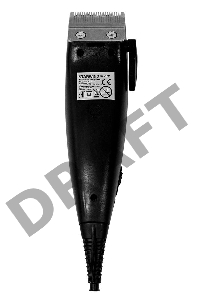 Машинка для стрижки Starwind SBC1711 черный/серебристый 3Вт (насадок в компл:4шт)