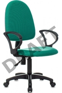 Кресло Бюрократ CH-1300 зеленый 10-24 крестовина пластик