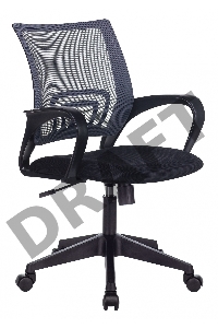 Кресло Бюрократ CH-695N/DG/TW-11 спинка сетка серый TW-04 сиденье черный TW-11