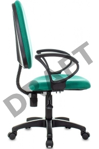 Кресло Бюрократ CH-1300 зеленый 10-24 крестовина пластик