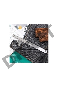 Линейка стальная Deli DL8030Y 300мм Нержавеющая сталь