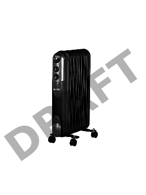 Радиатор масляный Ресанта ОМПТ-9НЧ 2000Вт черный