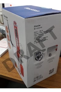 (Поврежденная упаковка) Ручной блендер Blackton Bt HB1230SS Red