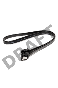 Кабель 5bites Кабель SATA3-7PL45S Serial ATA V3.0, 6Гбит/с, защелка, 0.45м