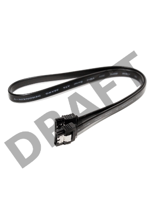 Кабель 5bites Кабель SATA3-7PL45S Serial ATA V3.0, 6Гбит/с, защелка, 0.45м