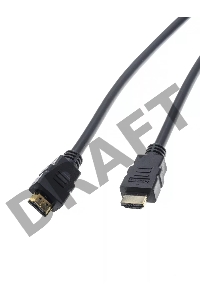 Кабель AOpen/Qust Кабель HDMI 19M/M 1.4V+3D/Ethernet (ACG511-1M) 1m, позолоченные контакты 6938510810205
