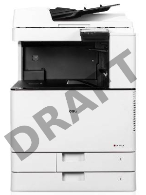 МФУ лазерный цветной Deli M201CR (А3, 25 стр/мин, дуплекс/Wi-Fi/Erhernet/USB/лотоки/DADF, картриджи в комплекте)