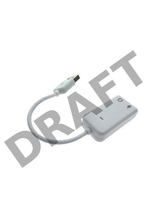 Внешняя звуковая карта USB Espada USB 2.0 (PAAU003) (43082)