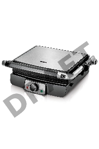 Гриль BBK BEG2001 гриль 2000Вт  черный/металлик