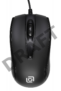 Мышь Oklick 325M черный оптическая (1000dpi) USB (2but)