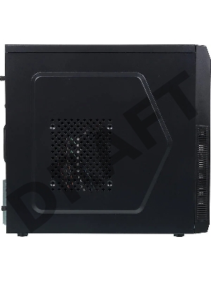 Корпус Formula FM-608 черный 450W mATX 2x120mm 2xUSB2.0 audio