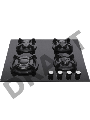 Газовая панель Weissgauff HGG 641 BGB