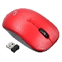 Мышь Oklick 525MW красный оптическая (1000dpi) беспроводная USB (2but)