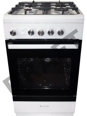 Плита Газовая De Luxe 506040.24г ЧР белый