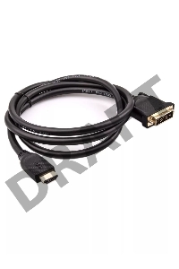 Кабель HDMI-DVI 1.5M CG484G-1.5M VCOM