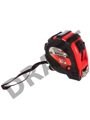 Рулетка MATRIX 31000  status magnet 3 fixations 10мх32мм обрезиненный корпус зацеп с магнитом