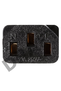 Кабель Telecom Кабель (TE021-CU0.5-1.8M) компьютер - розетка 220V (EURO) 1.8м, 3G0,5mm медь 