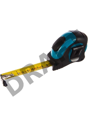 Рулетка GROSS 31112  ''schlagfest'' 5м x 19мм магн. обрез зацеп двухст. шкала нейлон покр. автомати