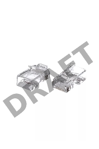 Коннекторы RJ-45 COM VNA2200-1/100 для UTP кабеля 5 кат. ( 100 шт.)