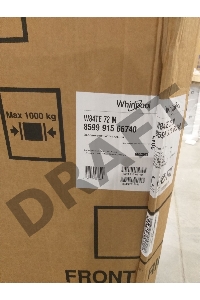 (Поврежденная упаковка, разбит пенопласт, вмятины на верхней и нижней дверце) Дубль артикула 10438227 Холодильник Whirlpool W84TE 72 M 2-хкамерн. мраморный (двухкамерный)