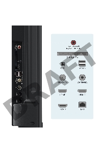 Телевизор Триколор 4K Ultra HD 50” Smart (+1 год подписки), черный