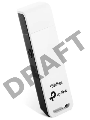 Сетевой адаптер TP-Link SOHO  TL-WN727N 150M Wireless Lite-N USB Adapter,Ralink chipset,1T1R,2.4Gh