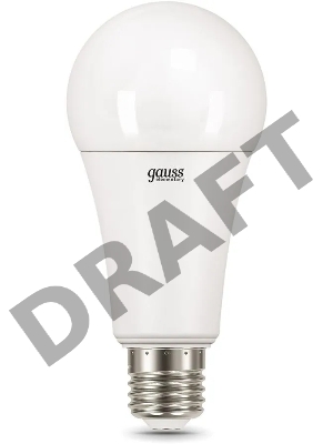 Светодиодная лампа GAUSS 73225 LED Elementary A67 25W E27 2100lm 4100K 1/10/50 0