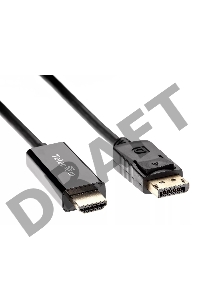Кабель-переходник DisplayPort M-> HDMI M 1.8m Telecom [TA494)